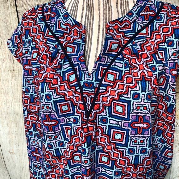 Liz Claiborne Large Unique Business Casual Blouse - Picture 4 of 7